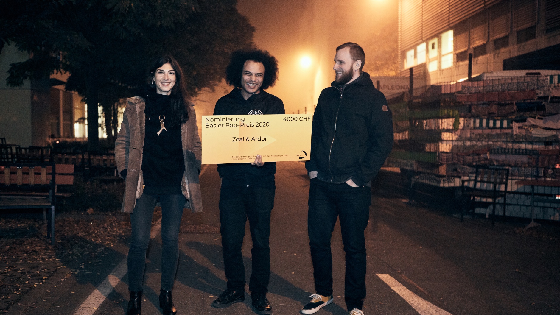 Zeal & Ardor, nominiert für den Basler Pop-Preis 2020 © Samuel Bramley 2020