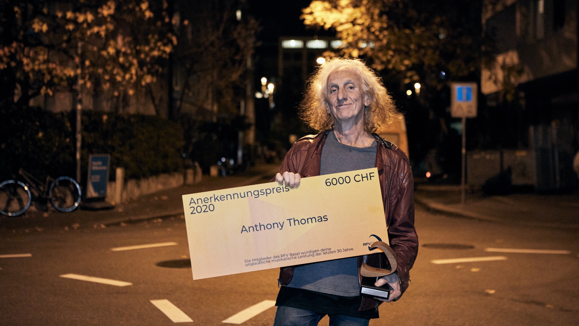 Anerkennungspreis an Anthony Thomas (The Lombego Surfers), Basler Pop-Preis 2020 © Samuel Bramley 2020