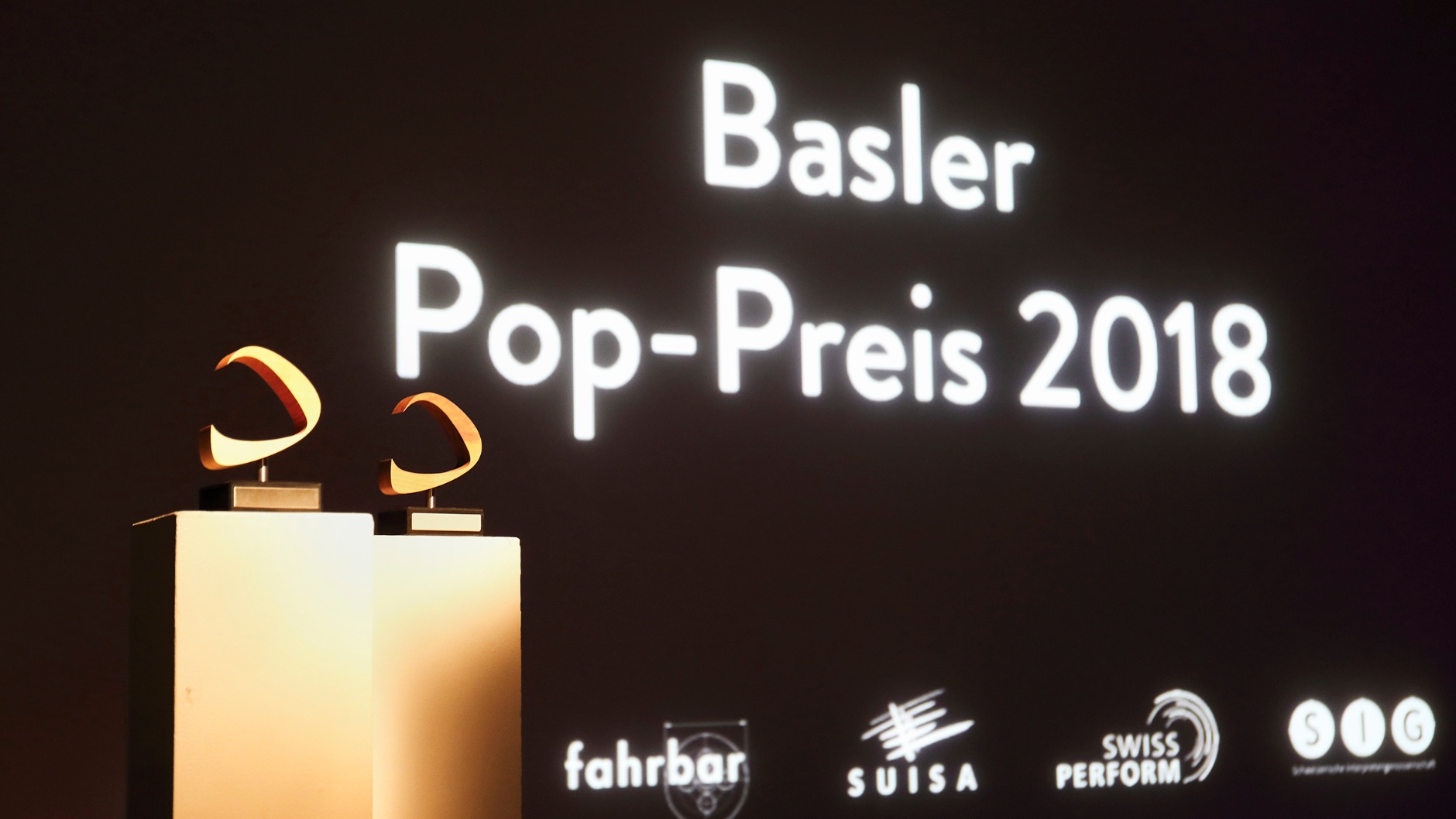 Basler Pop-Preis 2018, Verleihung Fahrbar © 2018 Flavia Schaub für RFV Basel