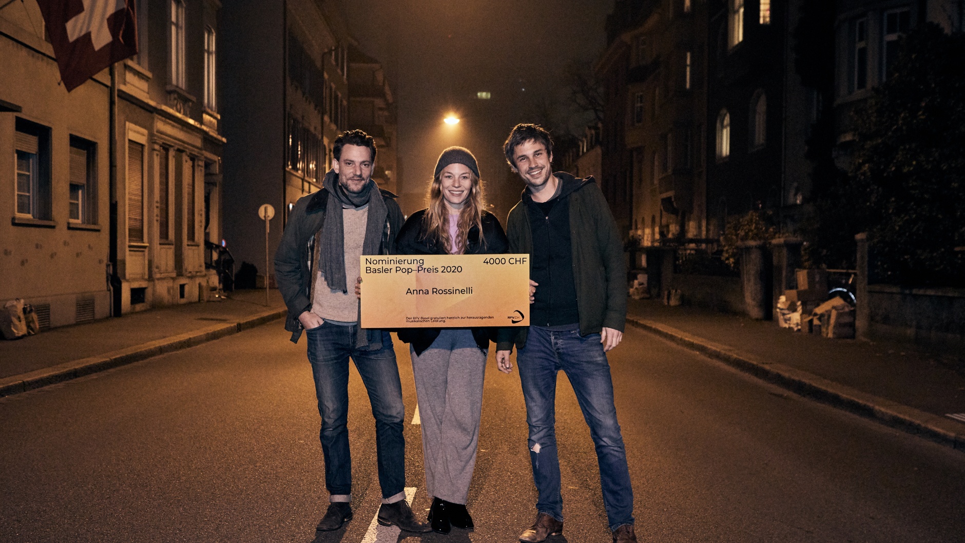 Anna Rossinelli, nominiert für den Basler Pop-Preis 2020 © Samuel Bramley 2020