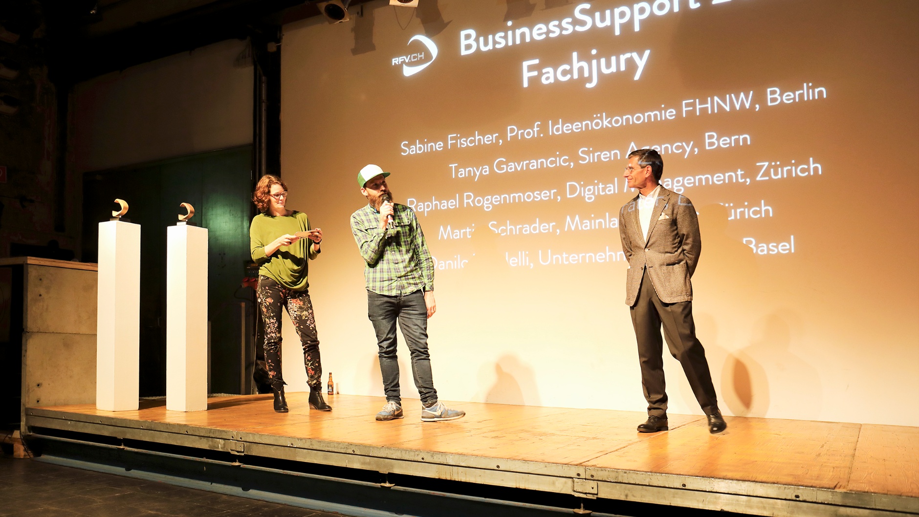 Basler Pop-Preis 2018, Verleihung Fahrbar © 2018 Flavia Schaub für RFV Basel