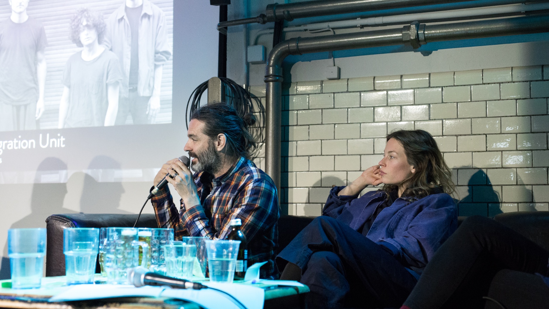 Thomas Rechberger und Anna Rossinelli, Jurymitglieder RFV-DemoClinic Analog 2019 © Anaïs Steiner 