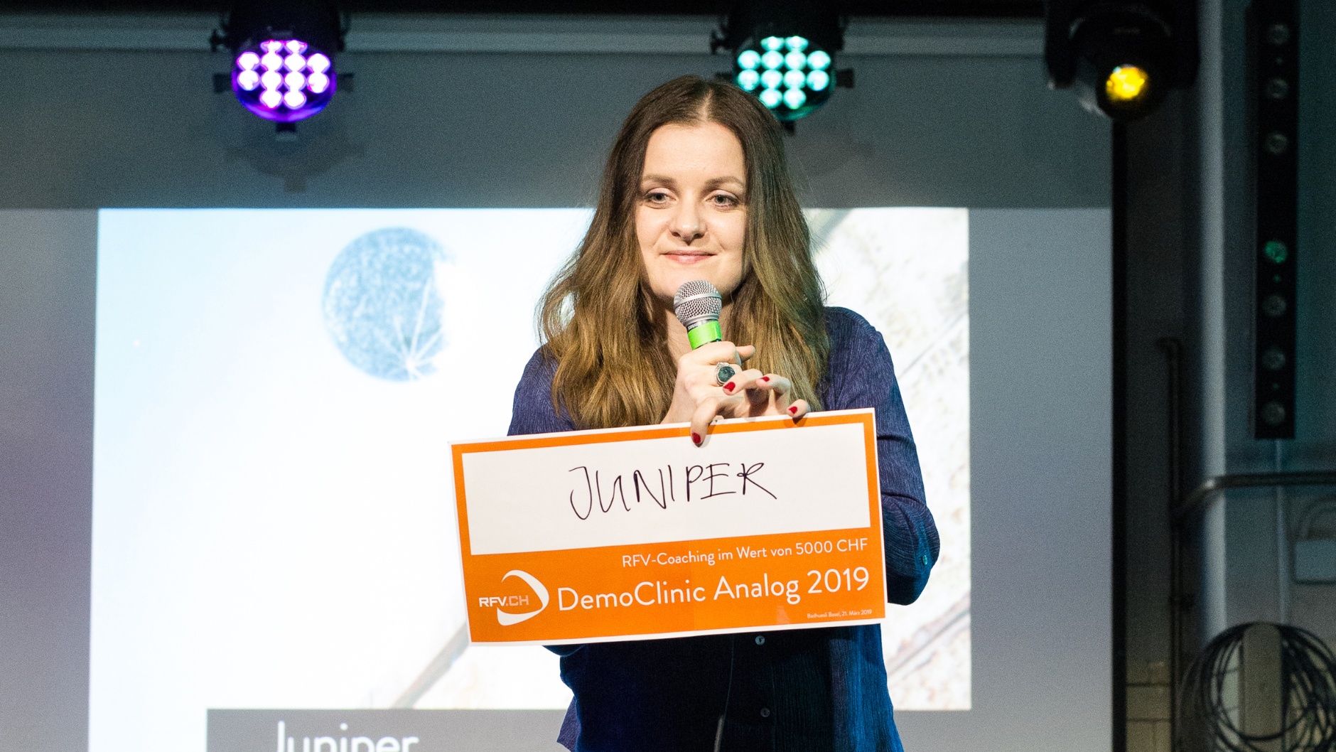 Jacqueline Visentin, Jurymitglied RFV-DemoClinic Analog 2019 © Anaïs Steiner 